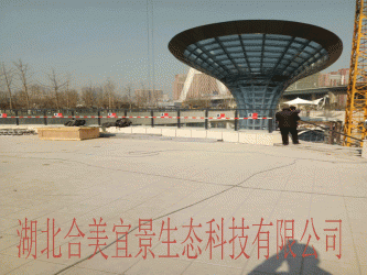 武漢地鐵八號(hào)線廣場(chǎng)海綿項(xiàng)目